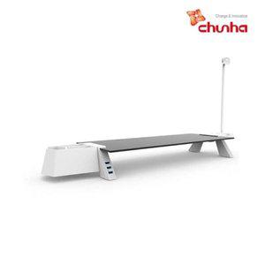 [기타]S362 스마트독 브릿지 모니터받침대 USB 화이트 블랙 (WFHLWDA)