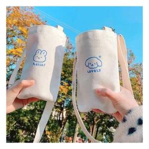 [라일리] Rly 휴대 용 에코 텀블러 파우치 주머니 백 보틀 가방