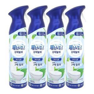 페브리즈 에어 공기탈취제 화장실용 프레시 가든 165g x 4개