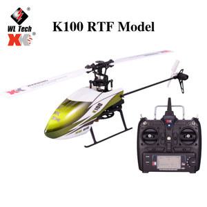 Wltoys XK RTF FUTABA 시스템 컨트롤 3D 6CH 송신기 헬리콥터 리모컨 모터 6G S K100 호환 FHSS와 RC