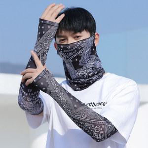 체크무늬 클래식 라이딩 바이크 오토바이 넥마스크 워머 마스크