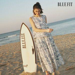[하프클럽/블루핏]블루핏 25SS 트왈 셋업 (블라우스+팬츠)