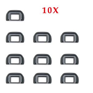 10PCS 10X EF 고무 뷰 파인더 아이 컵 아이피스 패치 Canon EOS 600D 550D 650D 700D 1000D