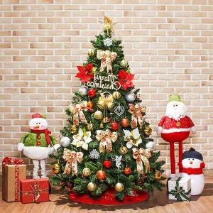 [하프클럽/]데코용품 골드 레드 카니발 풀세트 트리 180cm