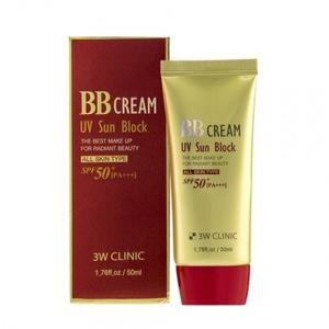 3W클리닉 UV 선블록 비비크림 SPF50+ PA+++ 50ml