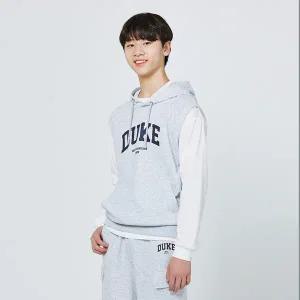 [소이] 남녀공용 가을이월 멜란지후드셋업조끼(24F0733)