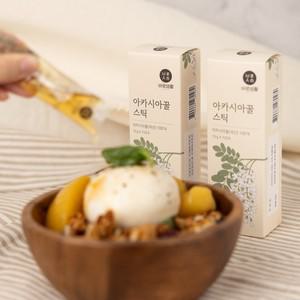 바로생활 아카시아 꿀 천연벌꿀 스틱 100  10포 6박스