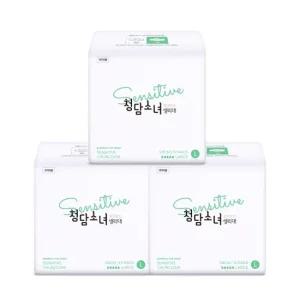 센서티브 대나무탑시트 생리대 대형12p x 3팩