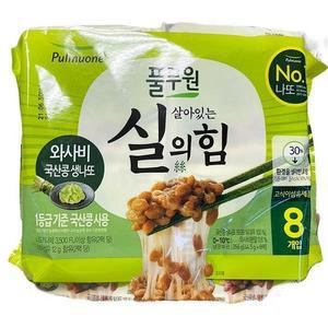 풀무원 와사비 국산콩 생나또 8개입 356g 44930