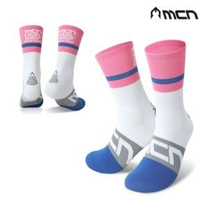 MCN 힐그립 스포츠양말 핑크 자전거양말