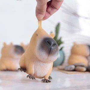 [기타]못생긴 왕 카피바라 말랑이 만득이 스퀴시 심신안정 틱톡 핫템 못난이 장난감 인형 스트레스볼