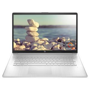 HP 17 노트북 17.3인치 FHD 스크린 AMD Ryzen 5 5500U 32GB SSD 1TB 웹캠 HDMI 지문 인식기 Wi-Fi 윈도우 1