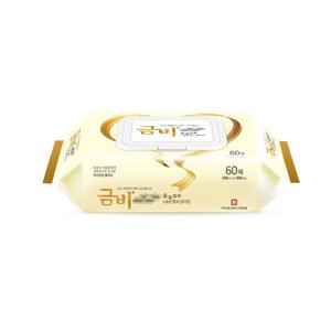 금비 물티슈 엠보싱 대형 캡형 60매X20팩