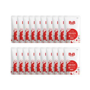 비앤비 젖병세정제 거품형 리필형 400ml x20개