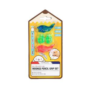 모닝글로리 뭉스 연필 교정기 세트 (색상랜덤)