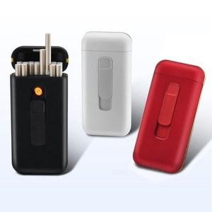 십전십미 슬림 USB 담배케이스 에쎄 여자 담뱃갑 파우치 라이터