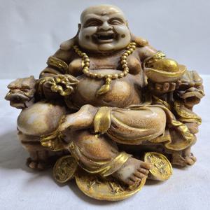 금체 백옥 포대와상 높이18cm 무게3.5kg 단초마을 골동품/앤틱/수집품