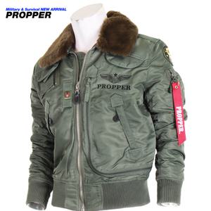 프로퍼 PROPPER 에어포스A 그린 항공점퍼 블루종 항공 잠바 자켓