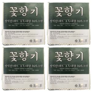 정직한패드 꽃향기 초특대형(90x65cm) 105g x 80매 애견 강아지 배변패드