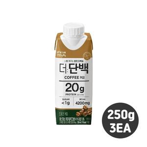 빙그레 더단백드링크 250ml 드링크커피 3개입/단백질드링크/무