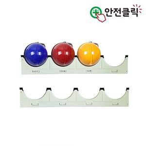 [OFJNPR0P]안전클릭 안전모 걸이대 4구 안전모 걸이대 4구