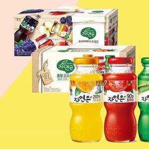 [XB85230L]자연은 주스세트 12병 알로에 토마토 감귤X4