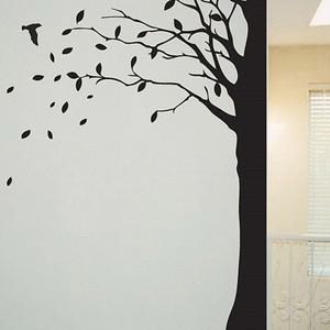 그래픽스티커 코너트리 A타입 139cm x 180cm) GD-WG-0 셀프인테리어 포인트시트지 포인트스티커