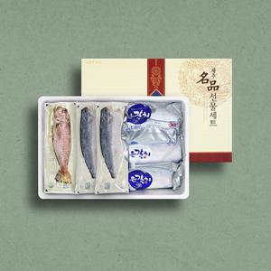 제주 수산 혼합 1호(은갈치 350g내외 1마리/ 통옥돔130g 2팩/ 고등어 160g 4팩)