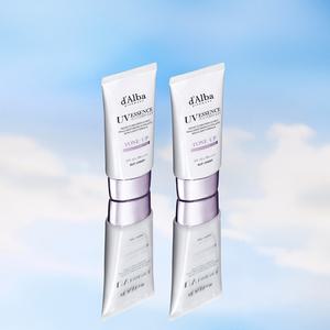 [달바][1+1] 노란피부 보정 퍼플 톤업 선크림 50ml(2개)