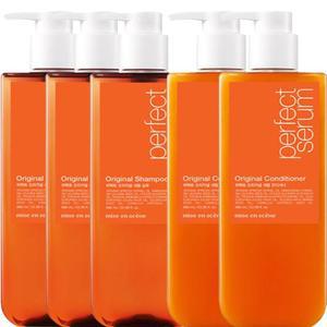 [미쟝센] 퍼펙트 세럼 오리지널 샴푸 680ml x 3개+컨디셔너 680ml x 2개