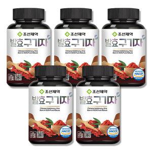조선제약 발효 구기자환 100g 5병 1세트