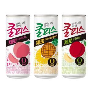 동원 쿨피스 제로 230ml 파인애플 10개 + 복숭아 10개 + 자두 10개 / 총 30개