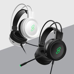 SPM HM100 클로버 가상 7.1 LED 게이밍 헤드셋 (정품)