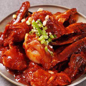 [기타]35년 전통 명가 밥도둑 연평도 양념게장 500g(손질꽃게 4~6조각)