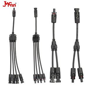 태양광 패널 케이블 브랜치 커넥터, 태양광 패널 mc4 Y, 야외 IP67 방수, 암수 1000V30A, 1