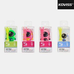 [코비스스포츠]코비스 야간라운딩 필수템 우주인 LED 티꽂이 스프링 골프티3개 1세트롱티 80 TA3541653