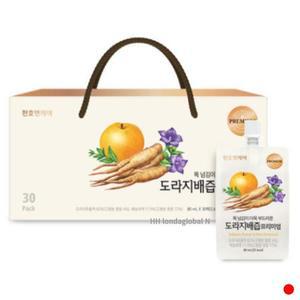 천호엔케어 도라지배즙 프리미엄 환절기 목 건강 30팩