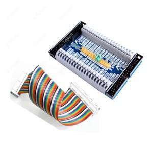 40핀 GPIO 케이블 어댑터 + 라즈베리 파이 2/3 모델 B 오렌지 파이 PC용 다기능 캐스케이드 확장 확장 GPIO