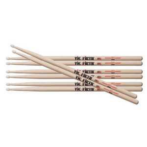 Vic Firth American 5A 드럼스틱 4쌍 빅퍼스 스틱