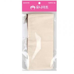 DIY 천 필통 꾸미기 갈색 초등 학생 유치원 만들기
