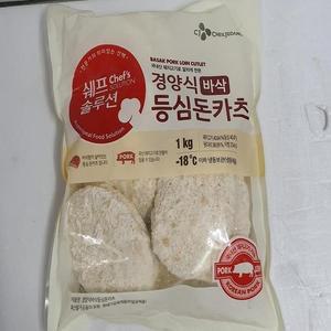 [MENOPIMW_52FA]축산 생활 반찬 바삭 등심 돈카츠 1KG