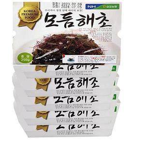 [JHMR5Q7S_52EO]생산 모듬해초(해초7종모듬)-250gx5팩