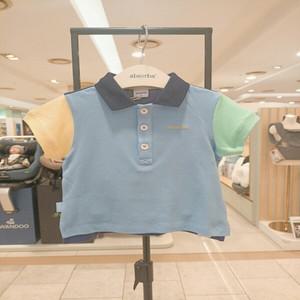 [압소바] (라이트블루) 25SS 에떼카라티셔츠 (A2323301)