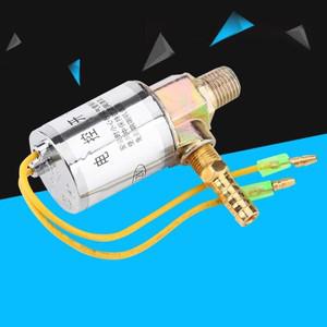 12V Electric Solenoid Valve for Air - 1/4inch Metal Truck Component Industrial Equipment (Random Col