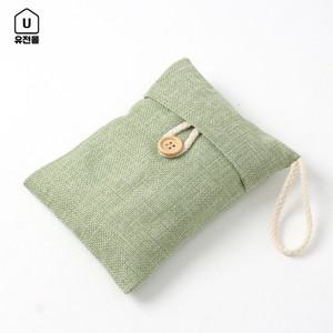 탈취제 대나무 숯주머니 제습제 4개 공기정화 냄새제거 천연 습기제거