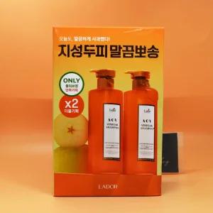1+1 아도르 비건 사과 식초 샴푸 430mL + 430mL 도메가능