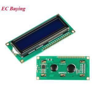 3.3V LCD1602 모니터 블루 스크린 화이트 코드 문자 디스플레이 모듈 QAPASS