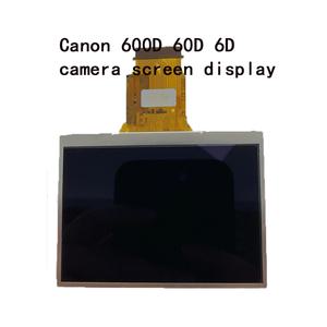 Canon 600D 60D 6D LCD 화면 카메라 디스플레이 백라이트가있는 수리 액세서리