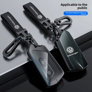 키케이스 골프 8 7 6 X Id4 5 4 3 2 1 키 케이스 하이 퀄리티 내구성 금속 체인 자동차 액세서리 VW 마더십 L 거치대