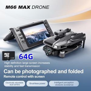 2025 M33 RC 드론 4K Professinal 광각 트리플 HD 카메라 접이식 RC 헬리콥터 WIFI FPV 높이 홀드 앞치마